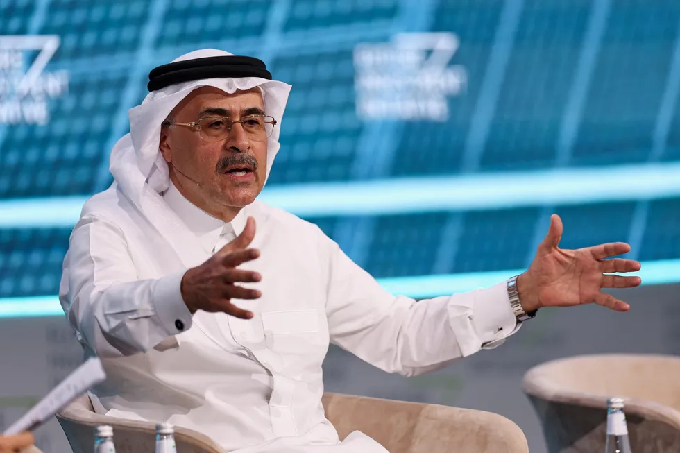 Aramco chief executive, Amin Nasser.