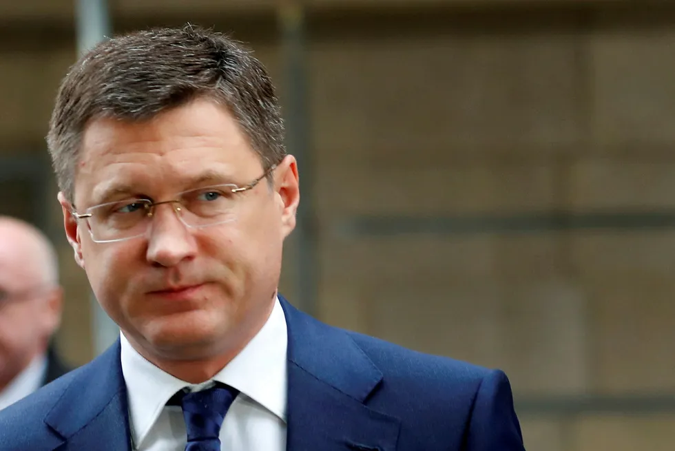 Staying put: Russian Energy Minister Alexander Novak