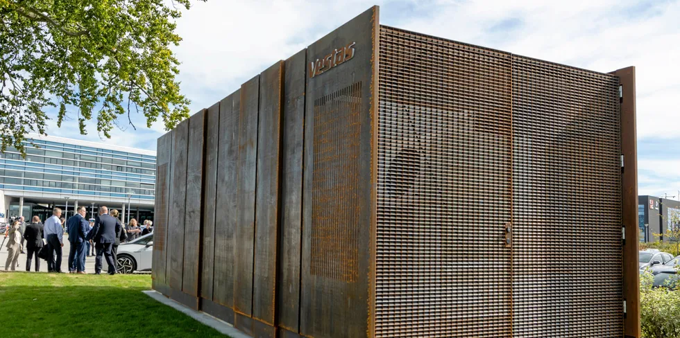 The Vestas battery in Aarhus.