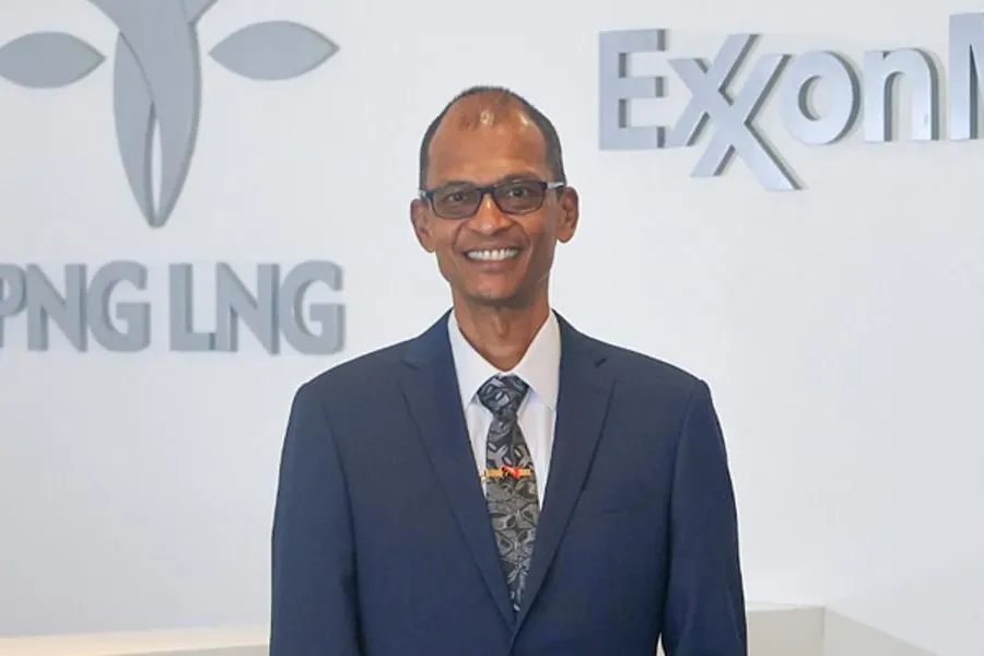Dinesh Sivasamboo, chairman and managing director of ExxonMobil Papua New Guinea.