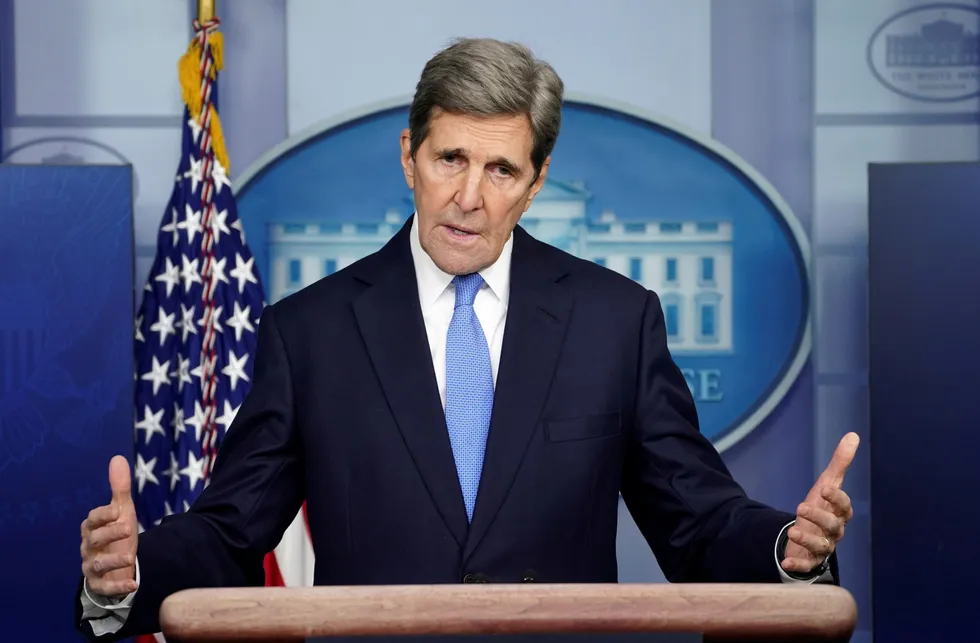 US climate envoy John Kerry