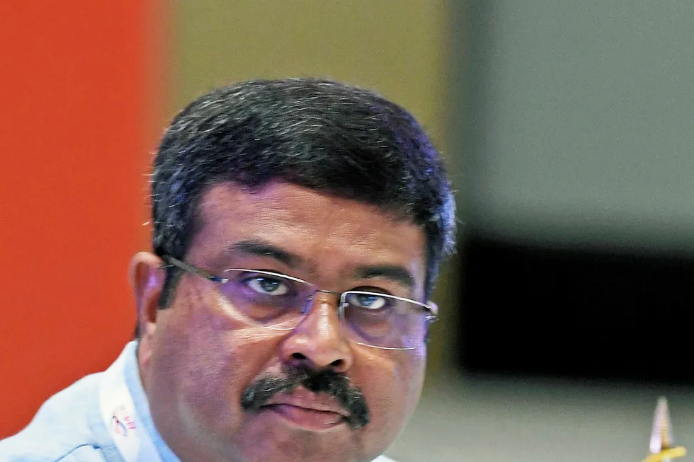 Looking ahead: India's Petroleum Minister Dharmendra Pradhan