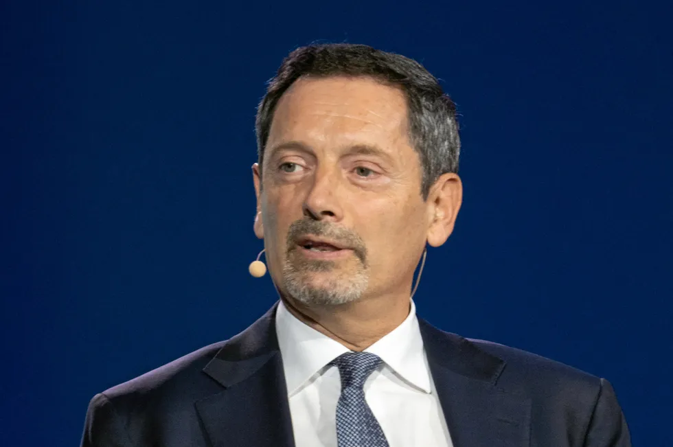 SLB chief executive Olivier Le Peuch