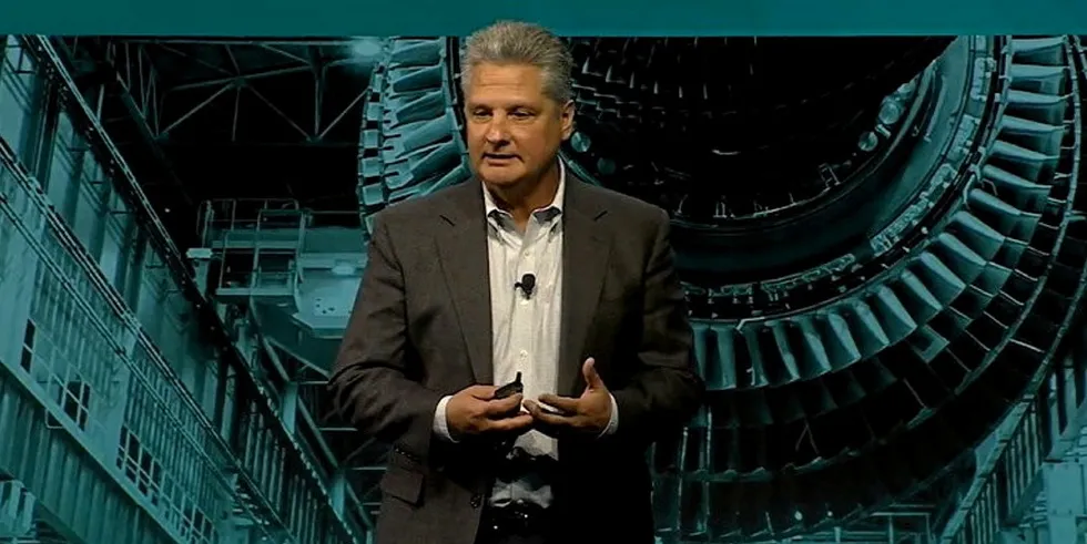 GE wind CEO Vic Abate.