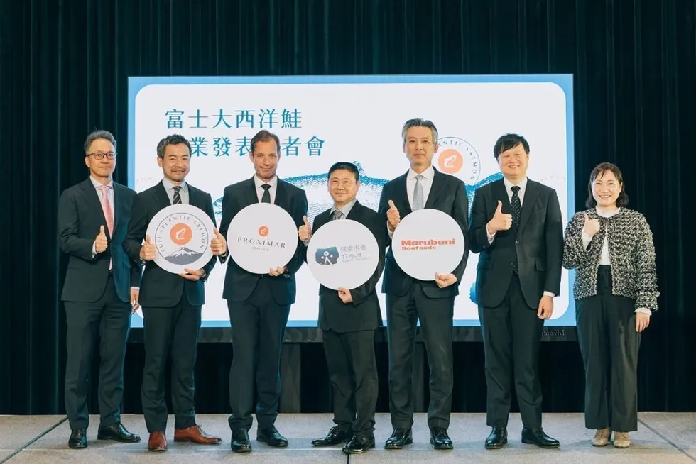 Proximar Seafood has started exporting its Fuji Atlantic Salmon to Taiwan