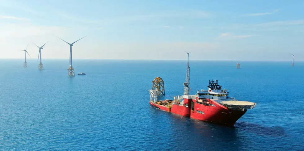 End of turbine installation at TPC's Windfarm Phase 1 project