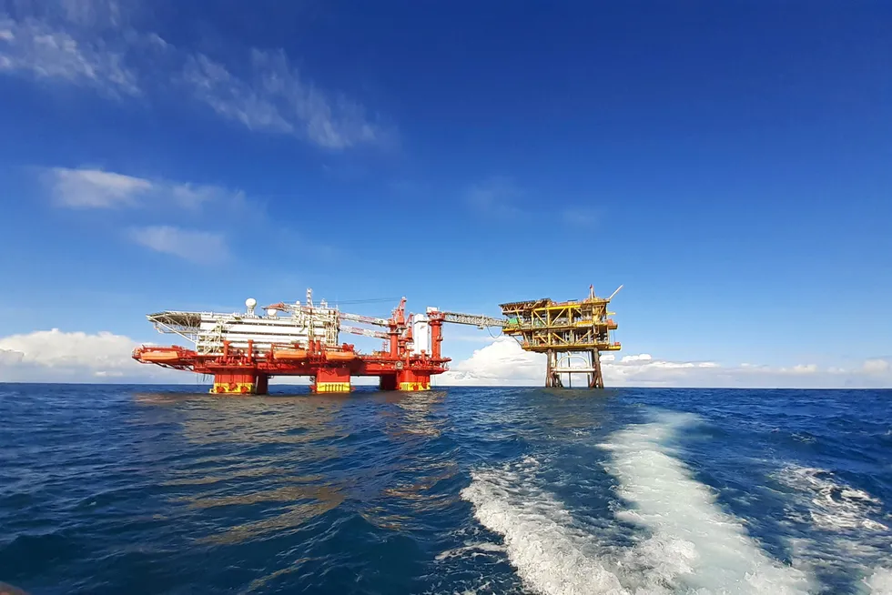 Tragic accident: BP operated the Unity platform at the time of contractor's death.