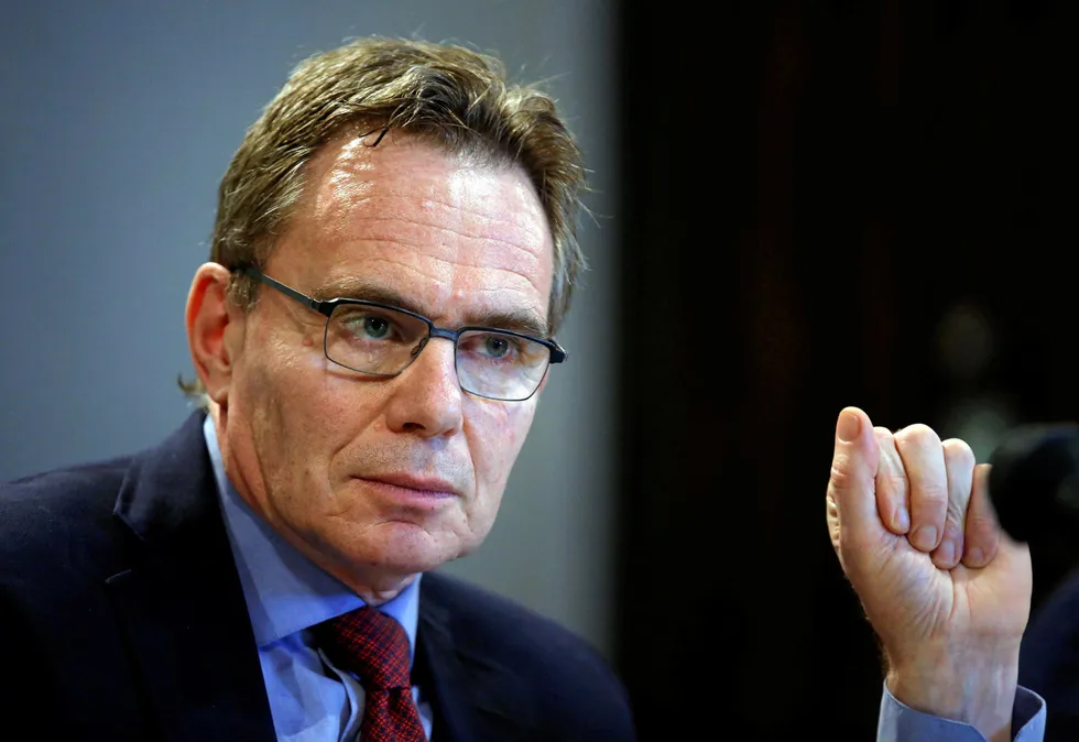 Shell chairman Andrew Mackenzie.