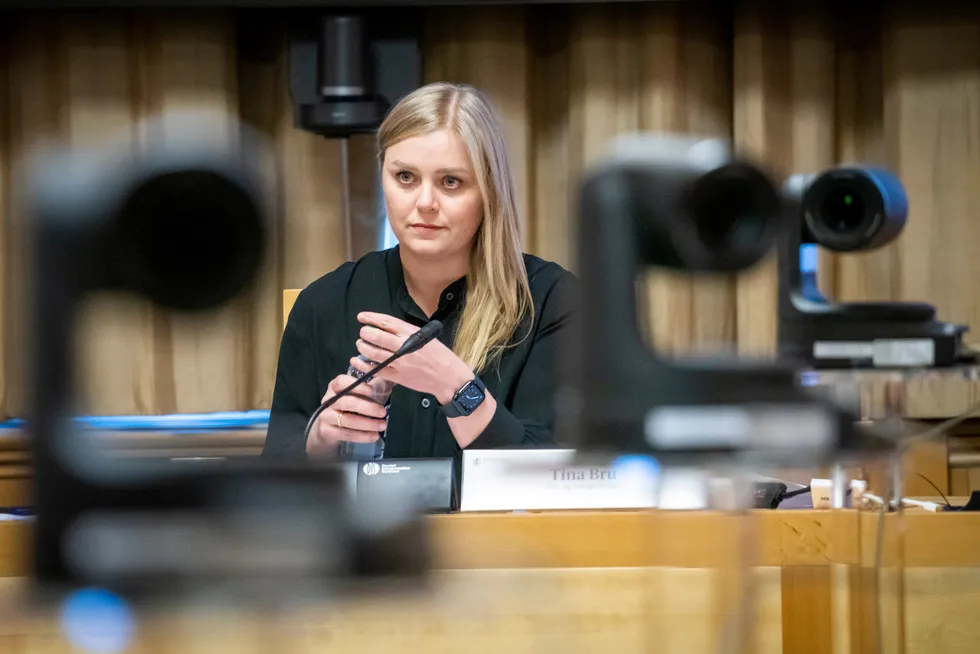 Still well positioned: Norway's Petroleum & Energy Minister, Tina Bru