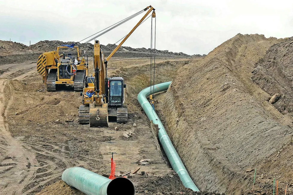 In the spotlight: the Dakota Access Pipeline has caused controversy over its route
