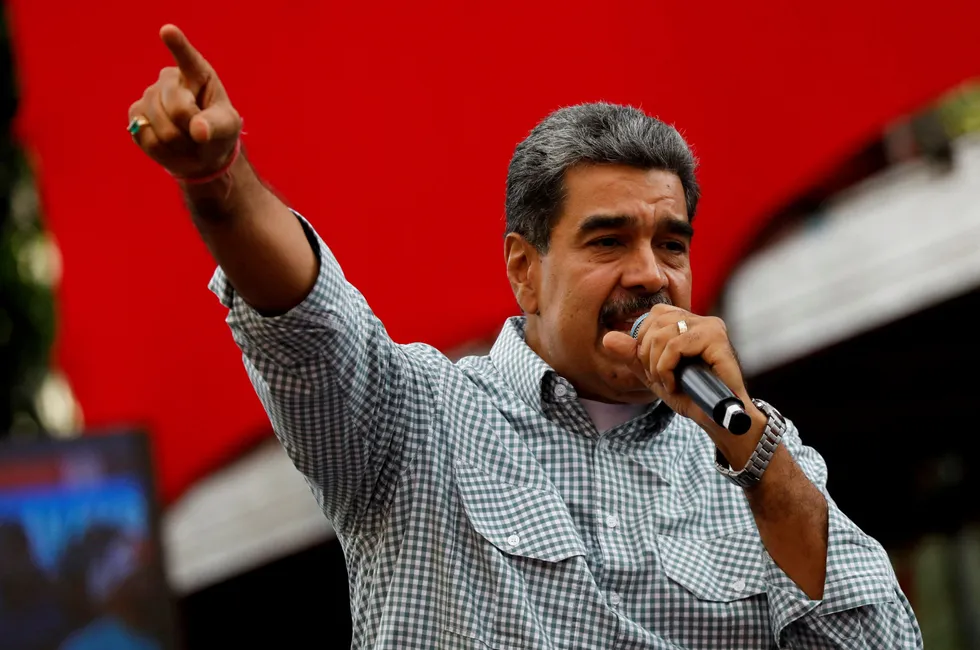 Venezuelan President Nicolas Maduro.
