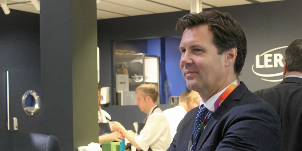 Leroy CEO Henning Beltestad has 'grounds for optimism' about the future.