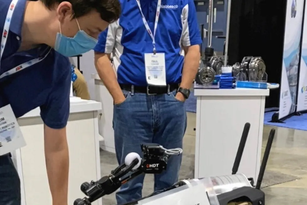All bark, some bite: Ghost Robotics' Q-UGV made quite the impression at OTC 2021