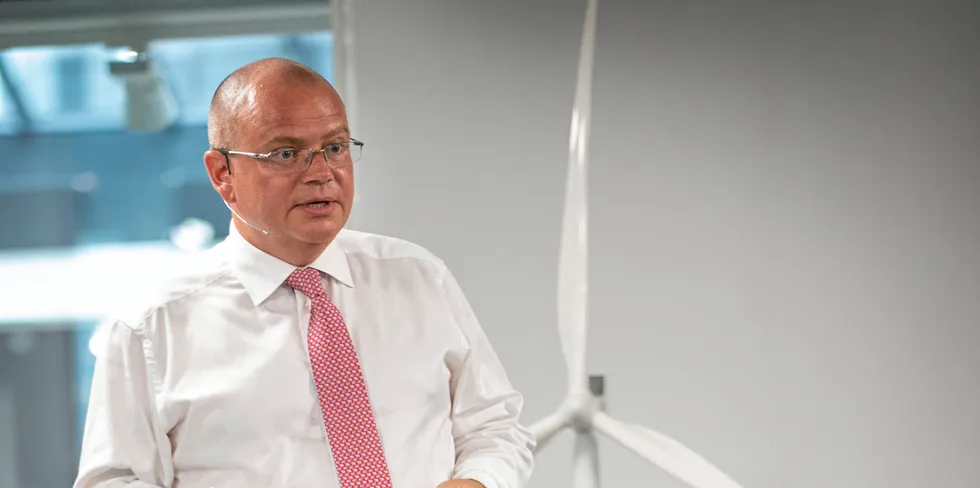 CEO Henrik Andersen had pledged Vestas would catch up after a tough Q1.