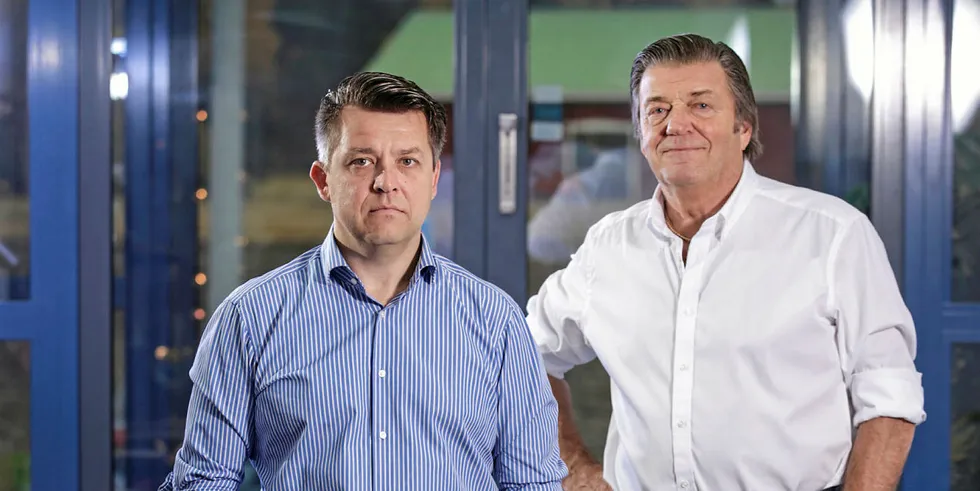 Veijo and Toni Hukkanen, founders of Kalaneuvos.