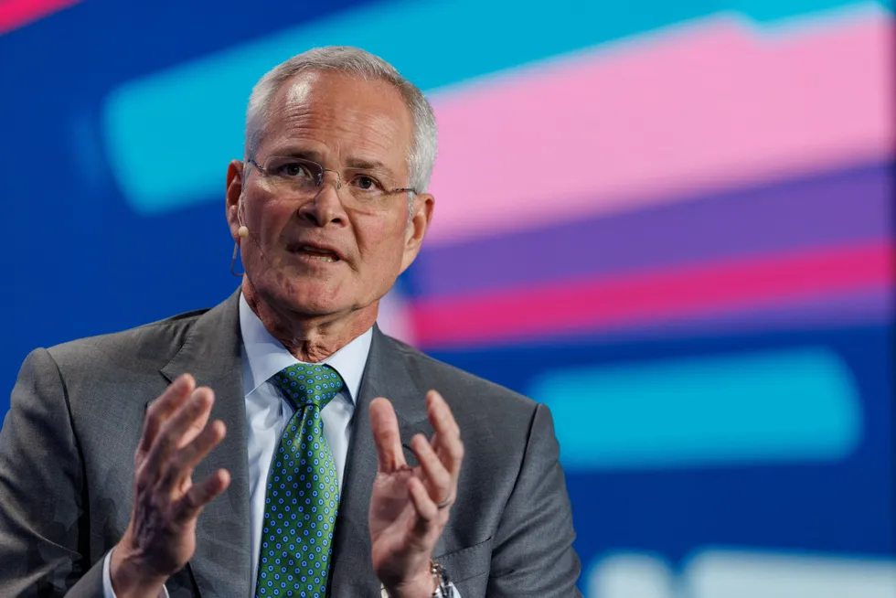 Dealmaker: ExxonMobil chief executive Darren Woods spearheaded the acquisition of Pioneer Natural Resources.