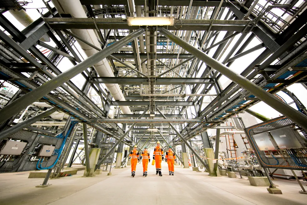 Process: Bellanaboy Bridge Gas Terminal in North Mayo, which handles gas from the Corrib project