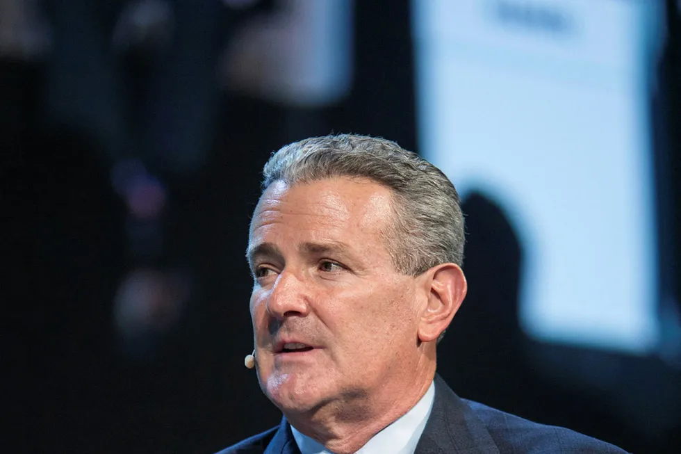 Constellation deal: Al Walker, president and chief executive officer of Anadarko Petroleum. Photographer: F. Carter Smith/Bloomberg
