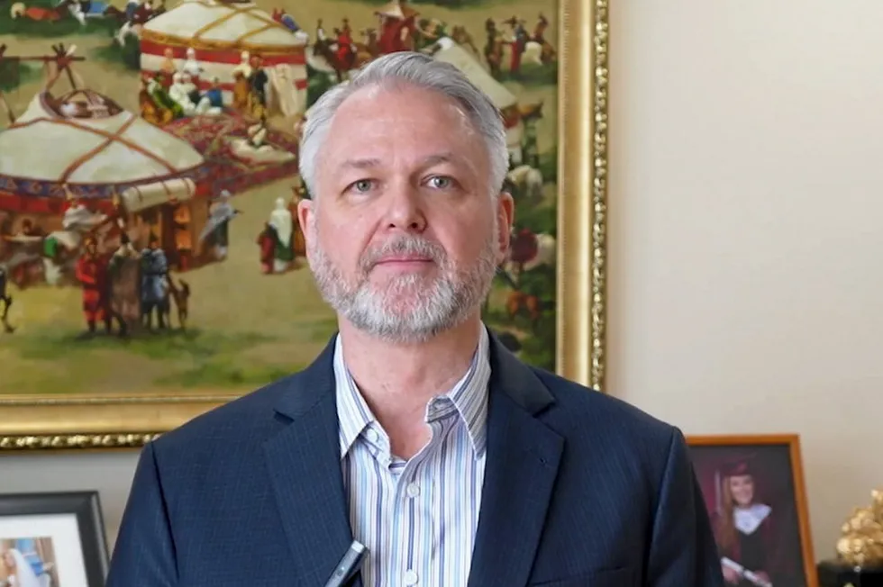 Tengizchevroil managing director Kevin Lyon.