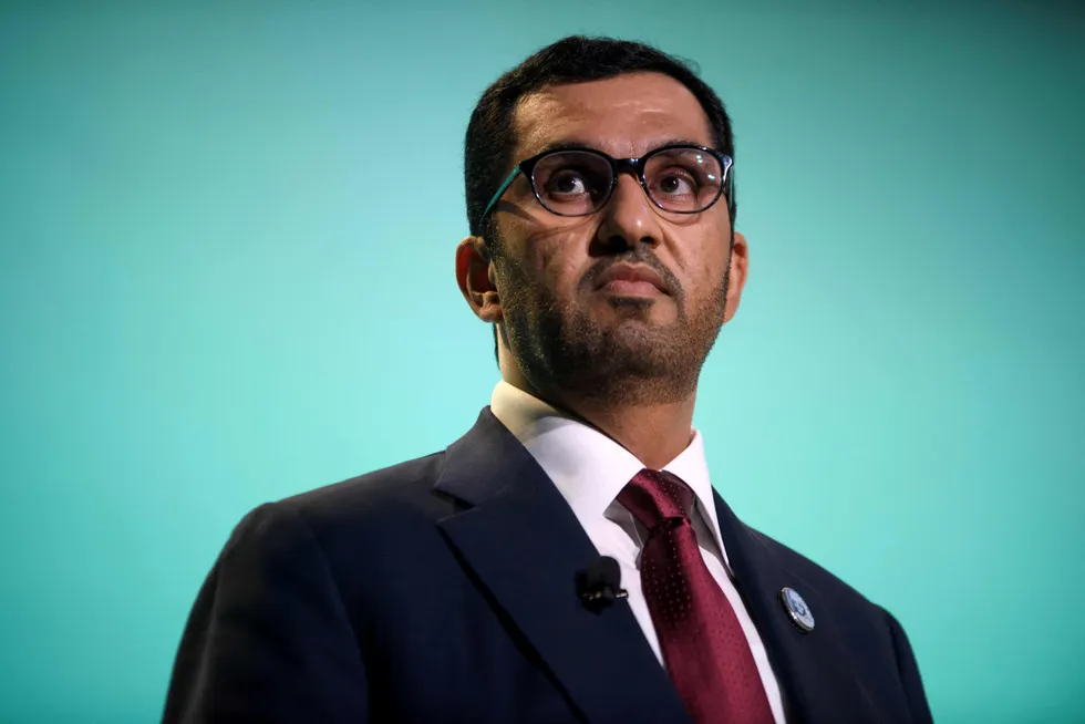 Expansion plans: Adnoc group chief executive Sultan Ahmed Al Jaber.