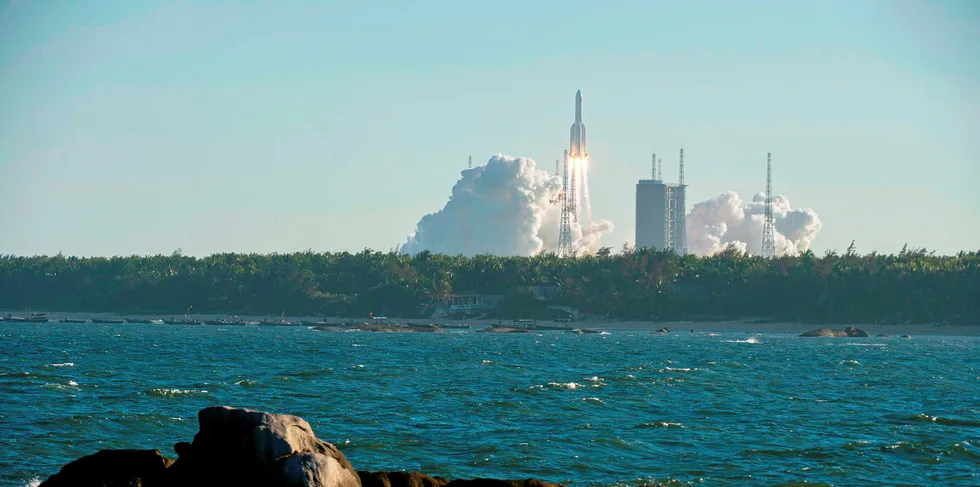 Hainan's growing status was underlined by the launch of a new rocket from the island on May 5, in a major test of China's ambitions to operate a permanent space station and send astronauts to the Moon.