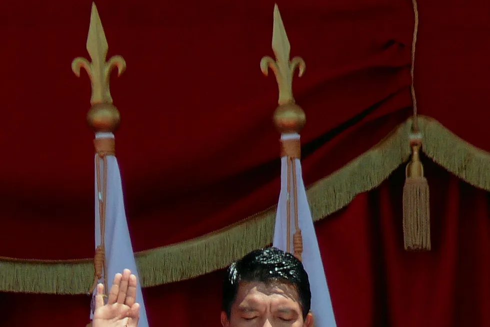 Interest: Madagascar's President Andry Rajoelina