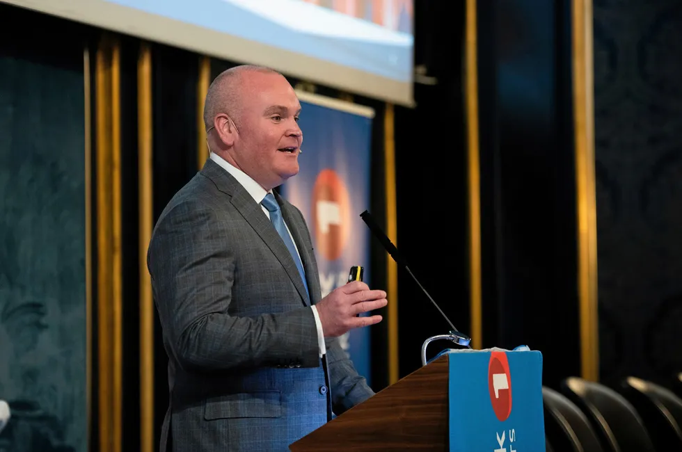 Transocean chief executive Jeremy Thigpen.