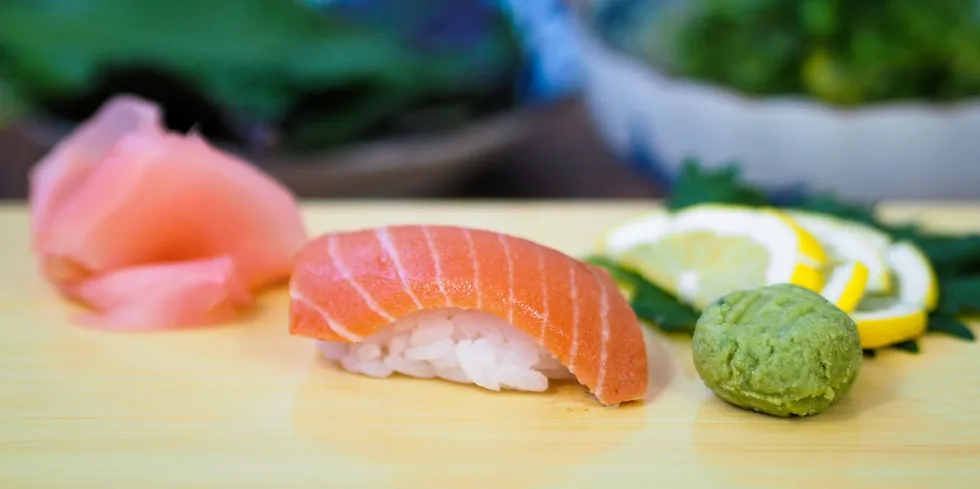Whether it is plant-based or cell-cultured seafood like the Wildtype brand of salmon here, both forms of alternative seafood options will need to pass the taste and texture test.