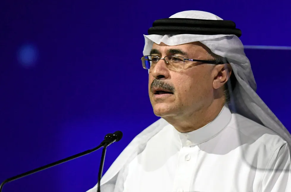 Record results: Saudi Aramco chief executive Amin Nasser.