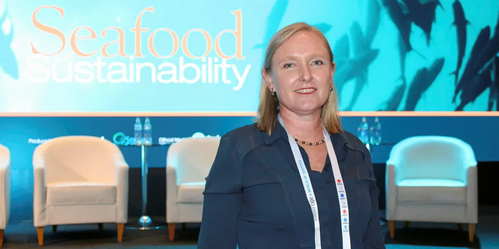 Thai Union's Darian McBain. Global director of corporate affairs and sustainability.