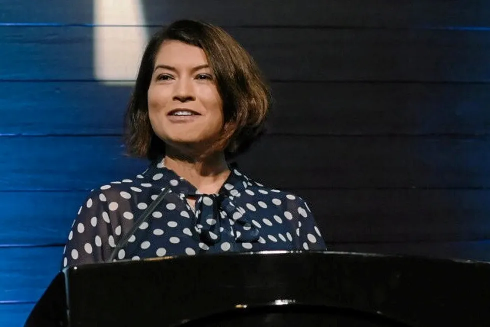Elbia Gannoum, president of Brazil's wind power association ABEEólica