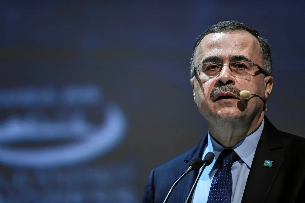 Direction: Saudi Aramco president Amin Nasser
