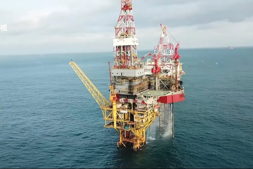 The CPOE 16 ready for action offshore Indonesia.