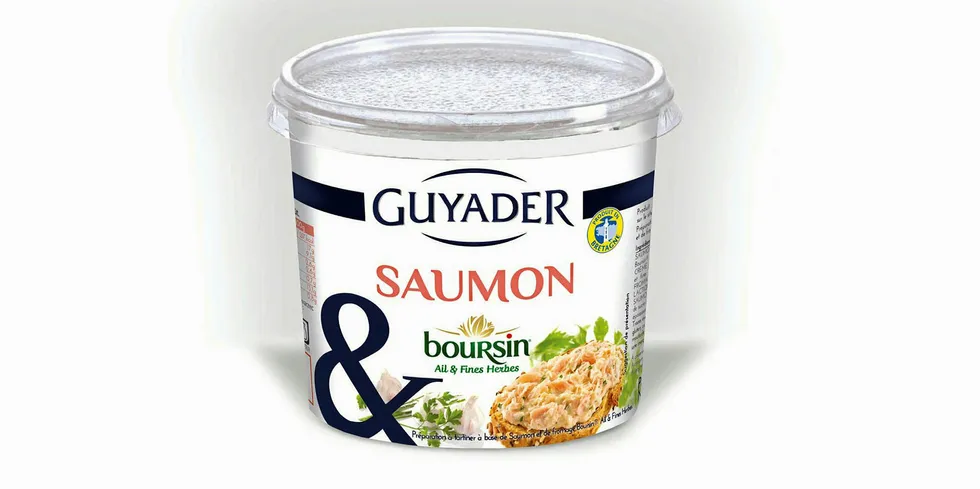Guyader salmon spread.