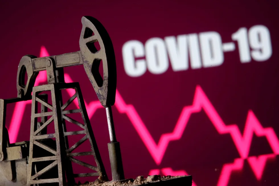 Oil prices: edged higher for the day due to a weaker US dollar, with gains capped by Covid-19 concerns in India