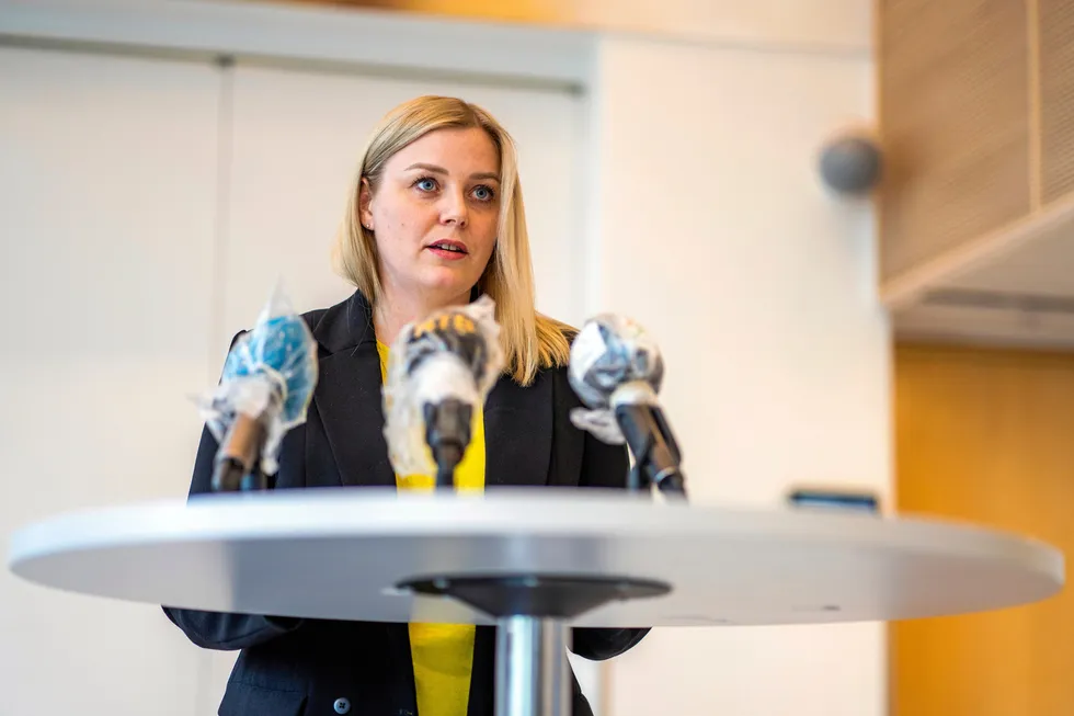 Wind R&D centre: Norway's Energy Minister Tina Bru