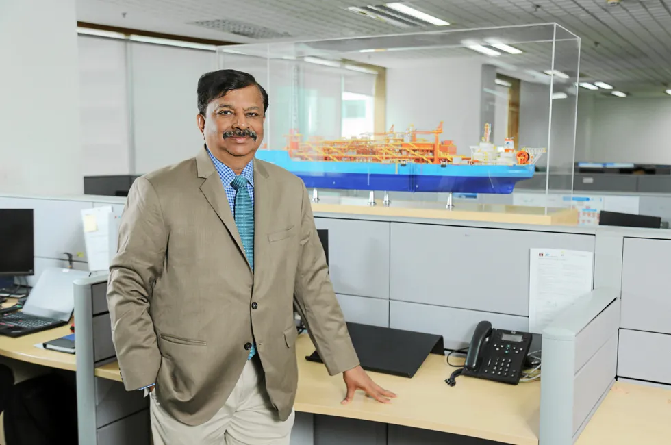 Shapoorji Pallonji Energy chief executive Ravi Shankar Srinivasan.