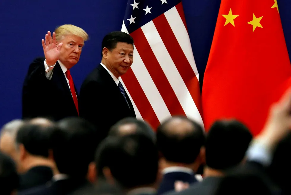 Us-China: Brent crude futures were down 77 cents at $69.85 a barrel, a 1.1% drop, by 1:04 pm EDT (1704 GMT)