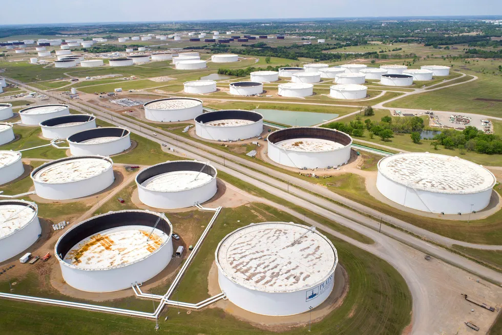 Oil price: Brent crude futures settled up 30 cents at $45.58 a barrel