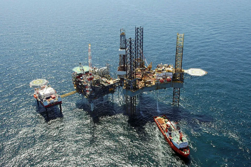 Tie-back: the Dana Petroleum-operated De Ruyter platform off the Netherlands