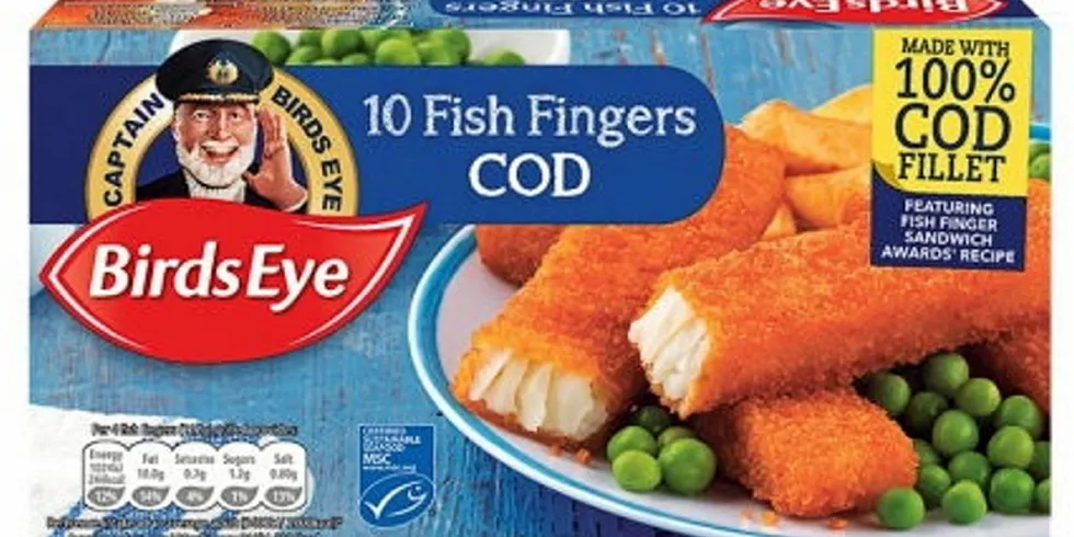 Bird's Eye Cod Fillets. Bird's Eye Cod Fillets.