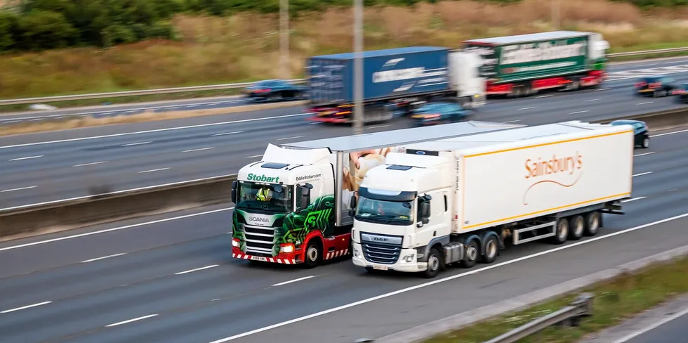 A shortage of truck drivers has pushed the UK food industry to crisis point.