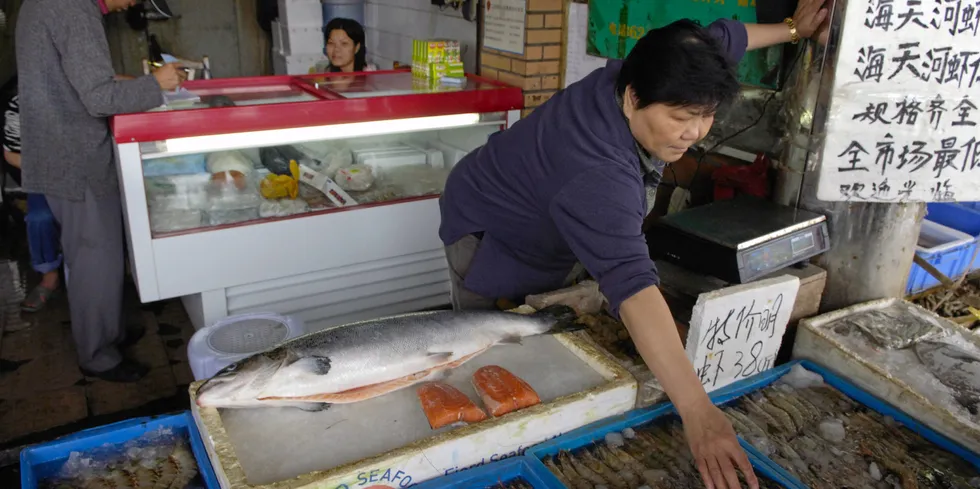 Chinese New Year demand is cited as a main factor for higher farmed salmon prices in the opening week of 2023.