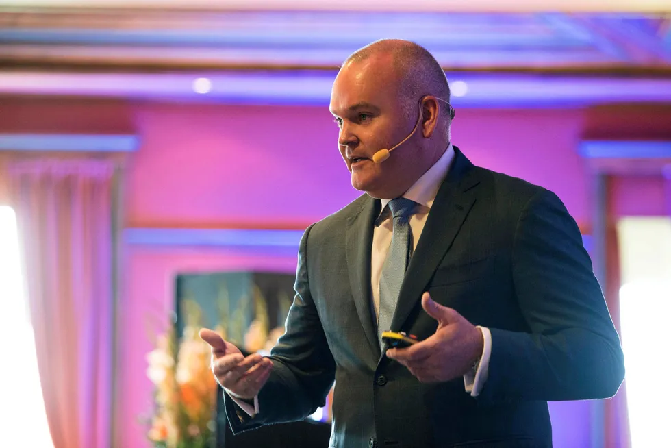 ‘Uniquely positioned’: Transocean chief executive Jeremy Thigpen.