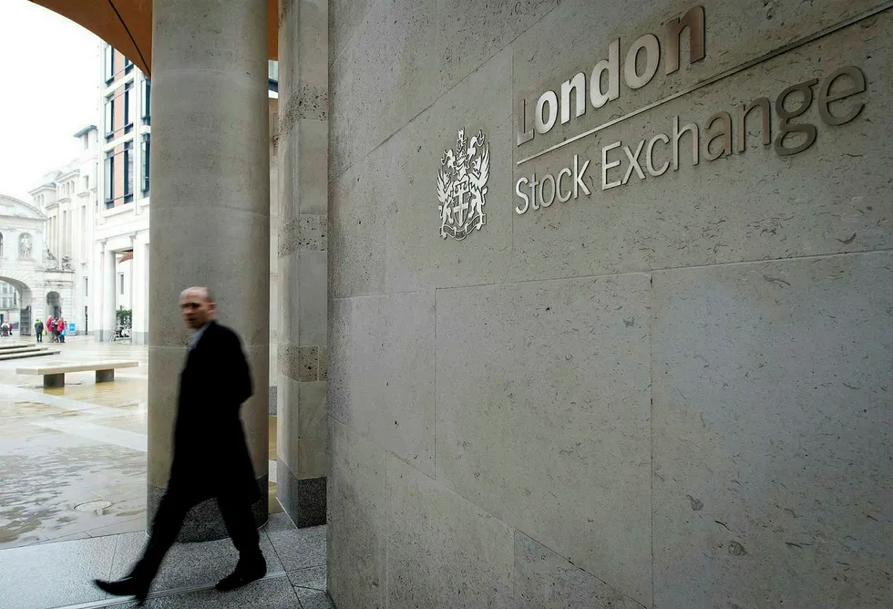 Listing: London Stock Exchange in central London