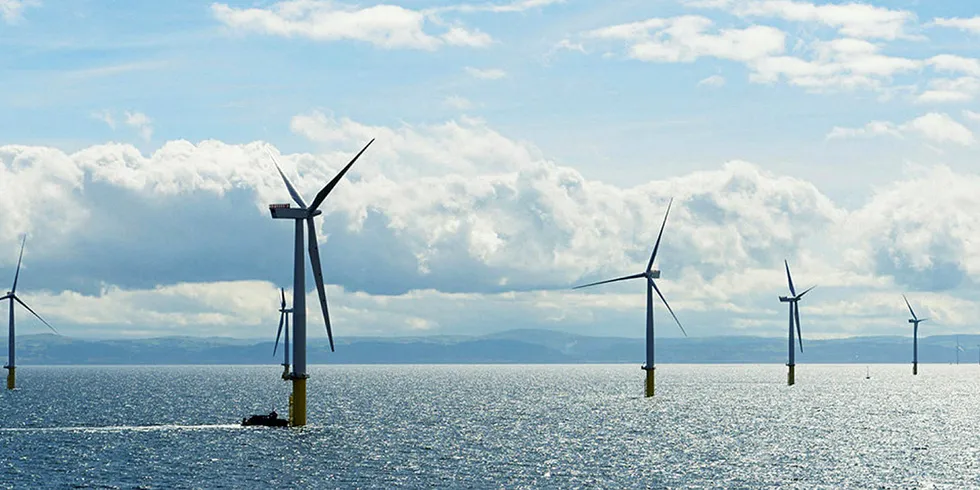 Gwynt y Mor is already turning off the Welsh coast.