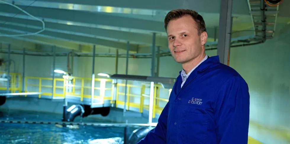 Last year was a milestone year for Salmon Evolution, said Salmon Evolution CEO Trond Schaug-Pettersen.