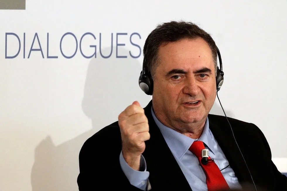 Gas boom: Israel Minister of Energy Israel Katz was previously minister of foreign affairs.