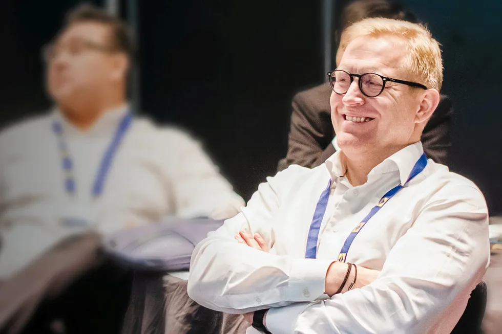 Reason to smile: Yinson Production chief executive Flemming Gronnegaard.