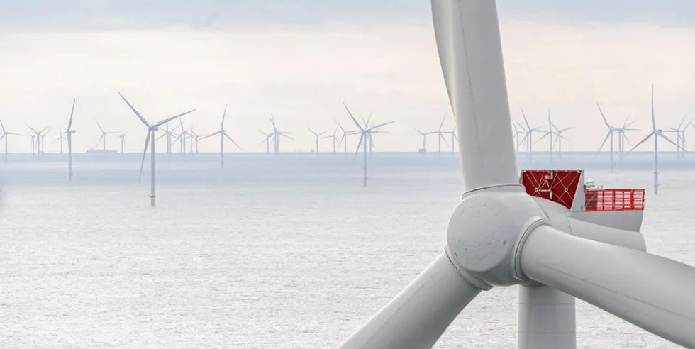 Borssele 1&2 wind farm with Siemens Gamesa offshore turbines